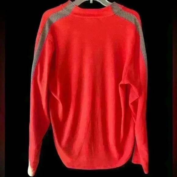 Nike Men’s Waffle-Lined 1/2 Zip Drifit Pullover. Large - Picture 2 of 12